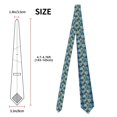 thumbnail image 2 of Fotbe Hawaiian Style Corbata Clásica para Hombre con Estampado – Corbata de Seda Jacquard Tejida, para Negocios, Bodas y Eventos Formales, 2 of 7