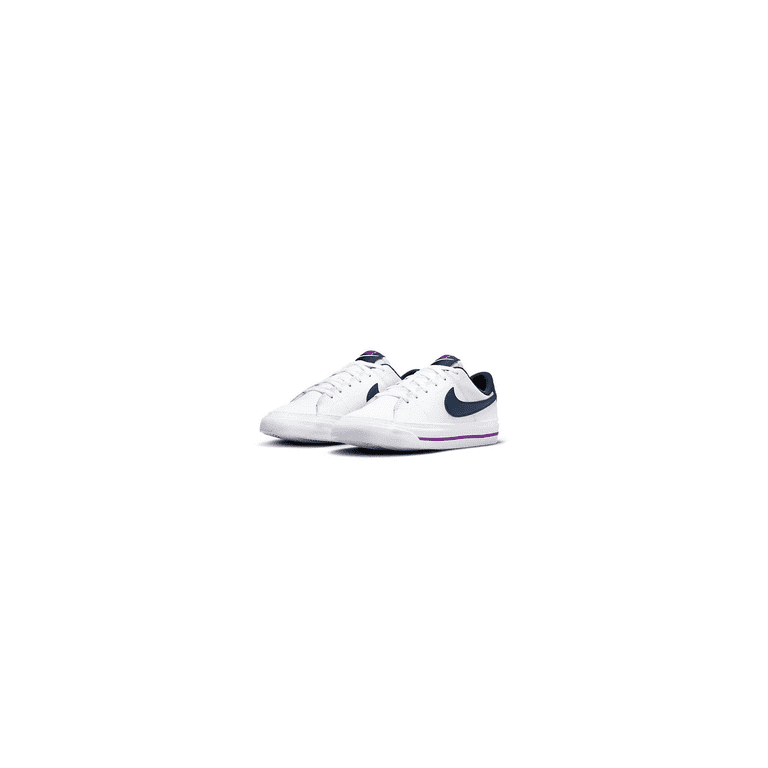 Nike Foam Court 6 White/Midnight Big - Navy-Mint (DA5380 117) Kid\'s Legacy