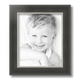 thumbnail image 2 of ArtToFrames 10x12 inch Black Velvet with Silver Wide Picture Frame, Black MDF Poster Frame (4693), 2 of 7