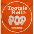 thumbnail image 2 of Tootsie Roll Pop Orange Flavor Toddler Boy Girl T Shirt Infant Toddler Brisco Brands 12M, 2 of 6