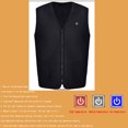 thumbnail image 6 of jsaierl Heated Vests for Men Women Waterproof Outdoor Hiking Outerwear 5 Heating Area Electric Heated Jacket Hunting Warm Heated Coat, 6 of 9