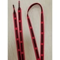 thumbnail image 4 of WIRESTER 1 Pair Replacement Shoelaces Fashion Shoestrings forHiking Shoes, Sport Shoes, Boots, Sneakers, Outdoor - Red Danger Tape, 4 of 8