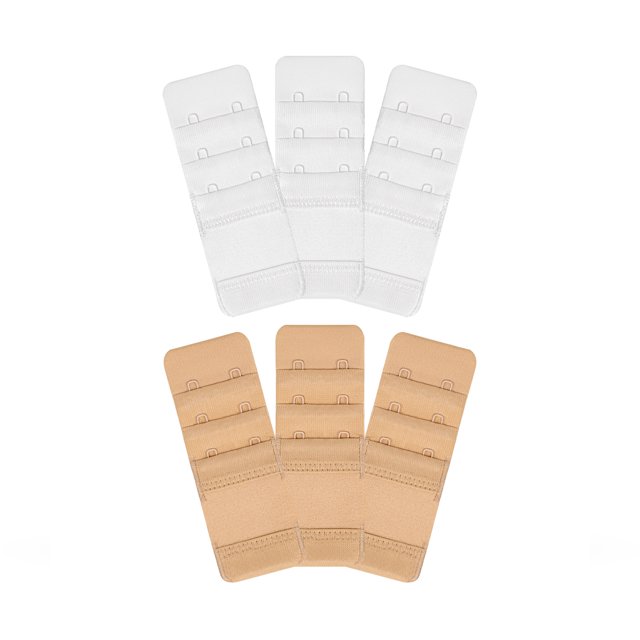 Wingslove Womens 6pcs-Pack Elastic Multi-Size Bra Extender Accessories Bra Band