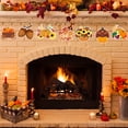 thumbnail image 6 of 32Pcs Fall Tree Decorations Ornaments  Happy Thanksgiving Day Hanging Decorations for Home Office Small Tree Decor with Turkey Pumpkin Maple Leaf Fall Acorn Autumn Party Supplies, 6 of 7