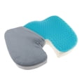 thumbnail image 1 of Gel para El Coxis Macarena Cojín de asiento Espuma Viscoelástica Y Mejorada gris, 1 of 8