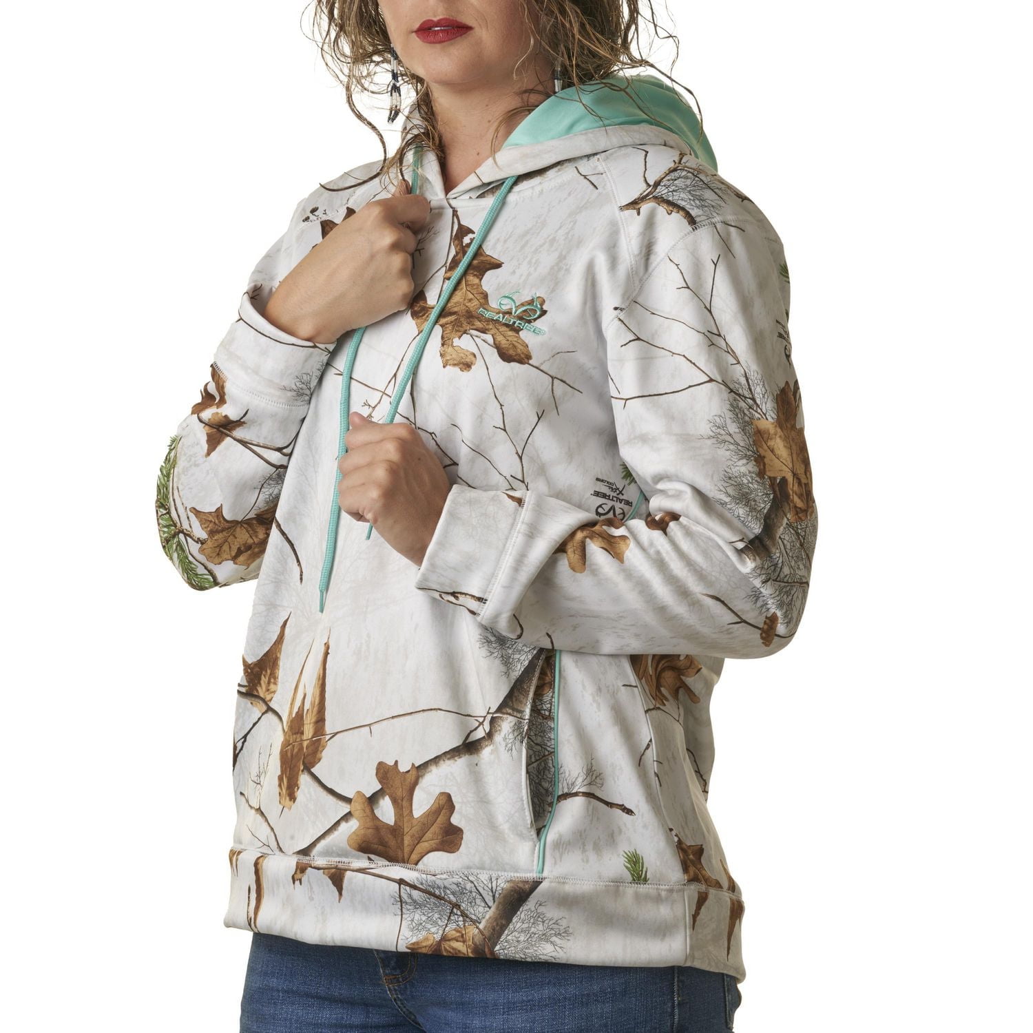 Realtree Snow Women's Hoody, Sizes S-XL