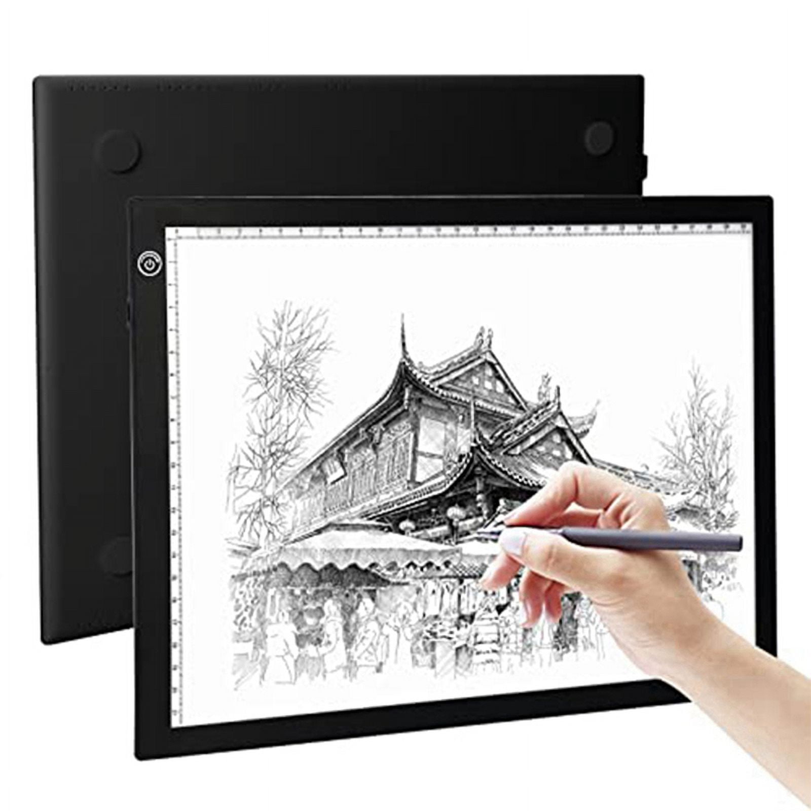 A4 LED Light Pad,USB Powered Drawing Board,Adjustable Brightness Tracing Box perfect for , Weeding Vinyl