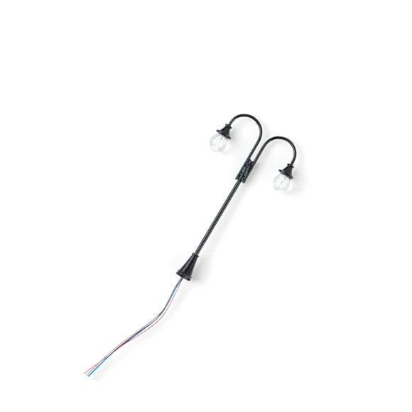 Lámparas de poste para exteriores Yuarrent luces LED de escena DIY Negro