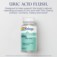 thumbnail image 3 of Solaray Total Cleanse Uric Acid | Tart Cherry, Bromelain, Quercetin and More | Joint Comfort Support | Vegan | 60 Caps, 3 of 6
