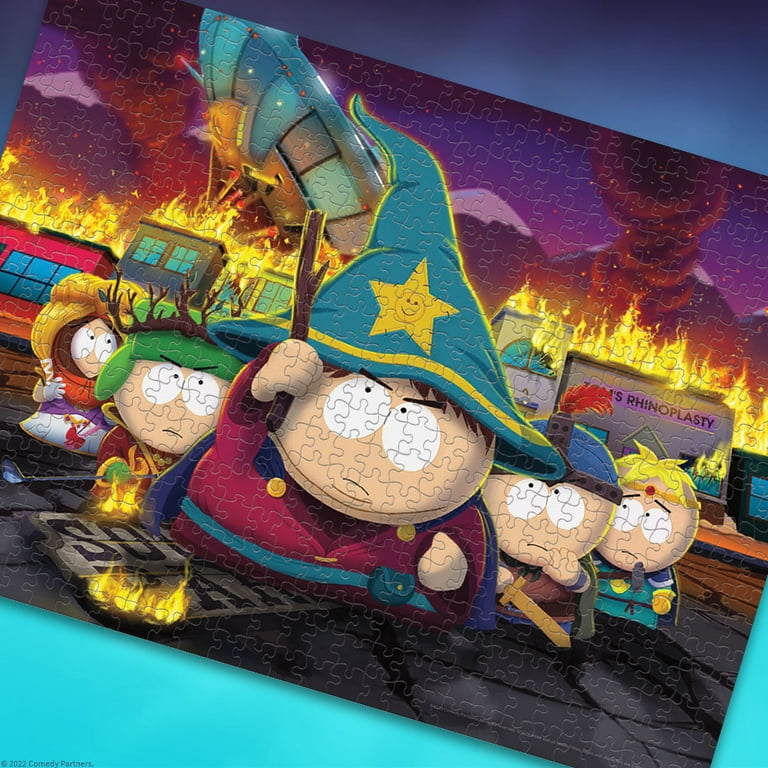 SOUTH PARK　パズル　1000ピース　サウスパーク　アメリカ South Park The Stick of Truth 1000-Piece Puzzle, by opoly