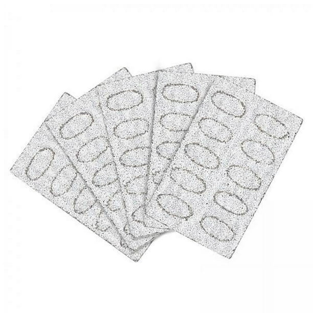 de 50 Láminas de Lija Autoadhesivas para Uñas, Set Profesional para Manicura , 2 piezas