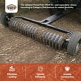 thumbnail image 4 of Field Tuff Cultipacker 48" 3 Point Hitch Soil Preparation Tool, Black, 4 of 11