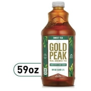 Gold Peak Sweetened Black Tea Bottle, 59 fl oz