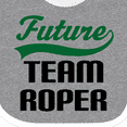 thumbnail image 4 of Inktastic Future Team Roper Boys Baby Bib, 4 of 4