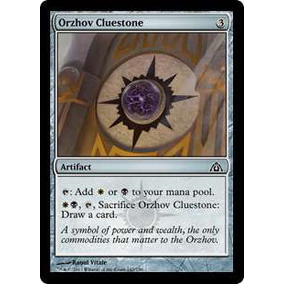 MtG Dragon's Maze Common Orzhov Cluestone (Foil) #142