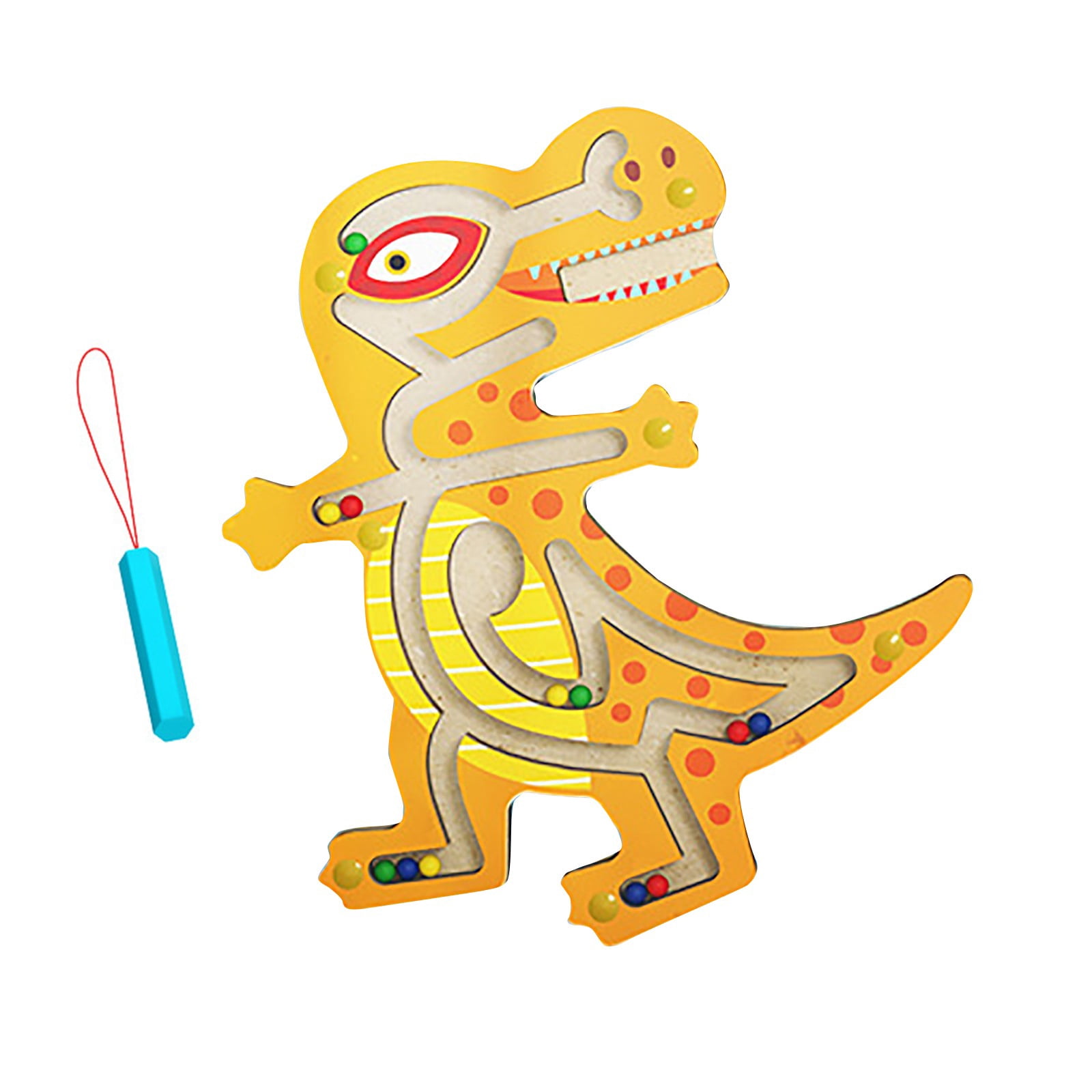 Meitianfacai Toys Wooden Animals Magnetic Pen Maze Game Magnetic Ball Hand  Eye Coordination Toys - Walmart.com