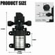 thumbnail image 4 of 12V Water Pump, 12 Volt Water Pump, DC 12V 6A 70W Electric Water Pump, Self-Priming Water Pump-High Pressure, 12V Pump, 4 of 5