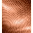 thumbnail image 3 of Abstract Duvet Cover Set, Hexagonal Comb Mesh Pattern with Abstract Wave Motion Effect Geometric Image Print, Decorative 3 Piece Bedding Set with 2 Pillow Shams, Queen Size, Pale Rust, by Ambesonne, 3 of 3