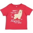 thumbnail image 3 of Inktastic Mimi's You Say Alpaca My Bags Boys or Girls Toddler T-Shirt, 3 of 5