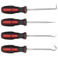 thumbnail image 4 of Oil Seal Screwdriver Oil Seal Screwdriver Straight Pick 4Pcs Removal Hook Set Carbon Steel Pick Hook Set With Non-Slip Handle For Repair ANGGREK Herramientas, 4 of 8