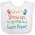 thumbnail image 3 of Inktastic Future Team Roper Cowboy Rodeo Boys or Girls Baby Bib, 3 of 4