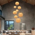 thumbnail image 3 of Arturesthome Bamboo Woven Chandeliers Decorative Pendant Lampshades, 3 of 14