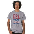 thumbnail image 5 of Patriotic USA 76 American Flag Men's Graphic T Shirt Tees Brisco Brands S, 5 of 6
