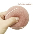 thumbnail image 3 of Borla de polvo cosmético Maquillaje cosmético 70 * 40 Esponja de baño limpiadora exfoliante Mantou konjac, 3 of 3