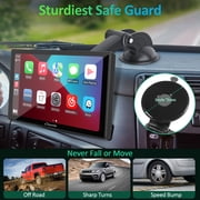 Carpuride Car Carplay Android Auto with Dula BT, 9 IPS Touch Screen Smart Display W901 Pro