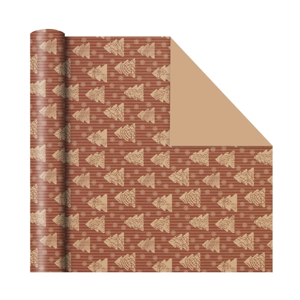 XWSHYW Herramientas para El Hogar Papel de Regalo para Caja de Regalo de Vacaciones de Navidad Papel de Regalo de Navidad Papel de Regalo