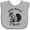 AC-Heather Grey, variant on Inktastic Squirrel Whisperer in Training Boys or Girls Baby Bib