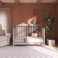 thumbnail image 6 of Nursery Bundle, Dream On Me Odelle 5 in 1 Crib in Pebble Gray and Crib & Toddler Mattress Bundle, 6 of 11