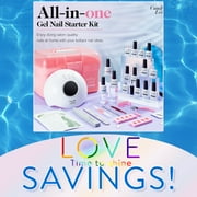 Candy Lover Gel Nail Polish Kit with UV LED Lamp, 12 Colors Cute Lady Gel Polish Starter Kit, All-in-One Quick Dry Soak Off Nail Gel Manicure Kit with DIY Tools Valentine Gift for Women