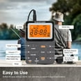 thumbnail image 6 of Personal AM/F_M Pocket Radio, TSV Portable Mini Digital Tuning Stereo Walkman Radio with Rechargeable Battery, Earphone, Lock Screen, Preset for Walking Jogging Traveling Camping, 6 of 9