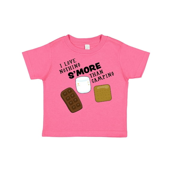 Inktastic I Love Nothing S'More Than Camping Boys or Girls Toddler T-Shirt