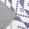 thumbnail image 6 of Outdoor Rug Carpet, 5x8 Ft Non Slip Washable Rug, Rustic Large Floor Mat, Modern Area Rug for Backyard Garden Picnic Beach Living Room Blue, 6 of 8