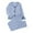 Blue, variant on Lixiuxyad Soft Pajama Long Sleeve Top With Comfortable Pants Breathable Loungewear For Cozy Sleep And Relaxing At Home Womens Sleepwear L