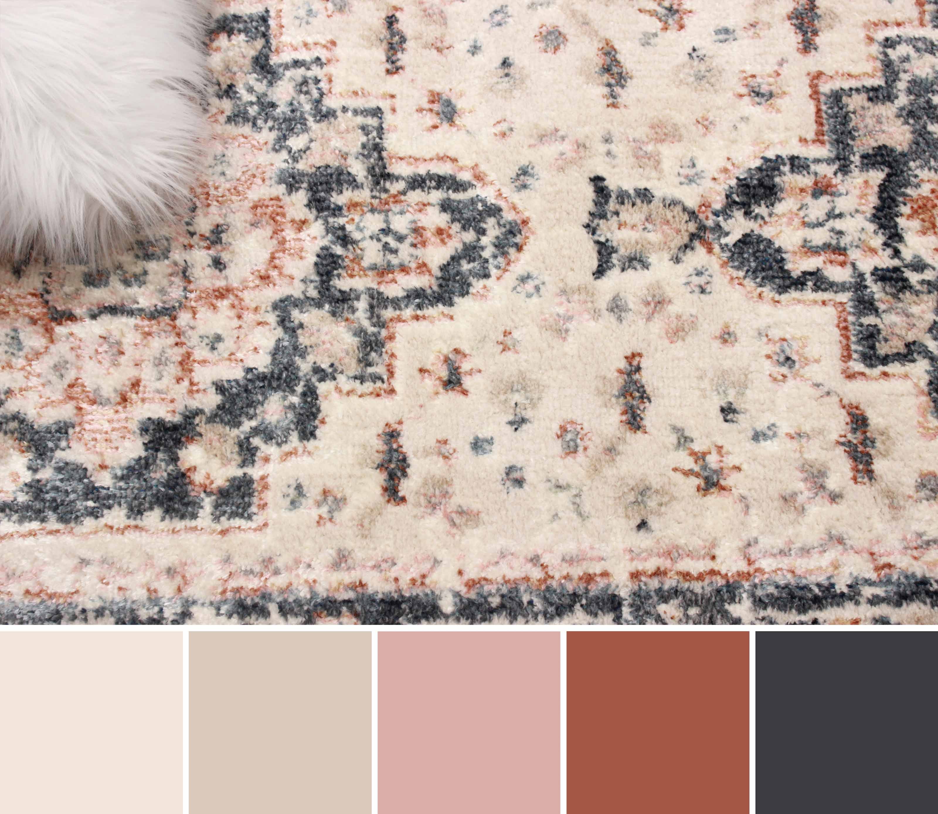 ECARPET Heriza Tapis de Couloir Traditionnel pour Salon, Chambre, Salle A Manger, Entrée, Couloir et Plus Encore.