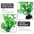thumbnail image 2 of 12Pcs Fish Tank Grass Decorative Plastic Plant Fish Tank Plant Aquarium Decor for All Fish, 2 of 9