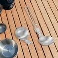 thumbnail image 2 of Yibooy Camping Tableware Folding Portable Cookware for Travel Hiking (Spoon), 2 of 8