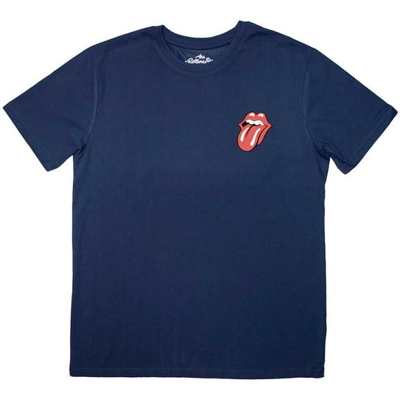 The Rolling Stones Unisex T-Shirt: Mini Classic Tongue (Small)