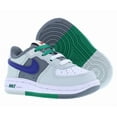 thumbnail image 4 of Nike Force 1 Lv8 1 Infant/Toddler Shoes Size 4, Color: Grey/White/Navy, 4 of 5