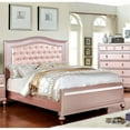 thumbnail image 5 of Furniture of America Paisley Contemporary Wood Full Panel Bed in Rose Gold, 5 of 8
