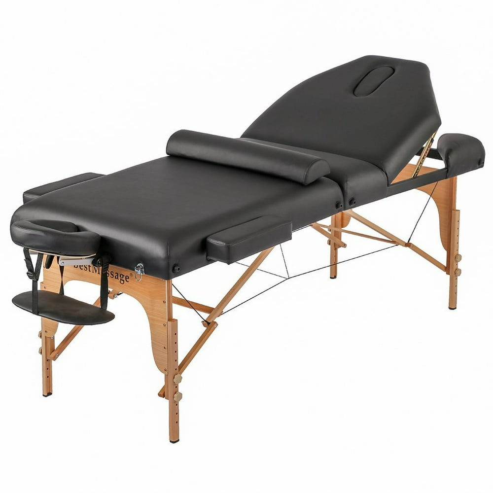 Professiona 4" Pad Portable Reiki Portable Massage Table W/ 77" Long