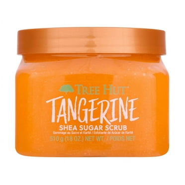 Tree Hut Tangerine Shea Butter Sugar Body Scrub, 18 oz