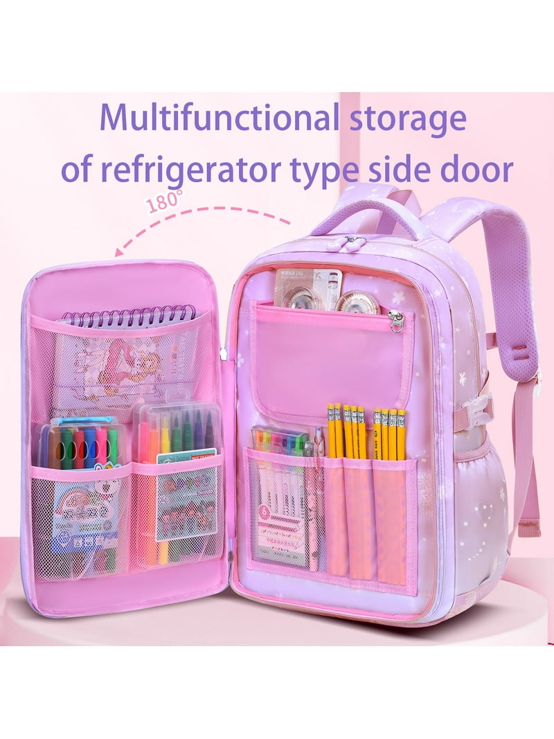 Burufy School Backpacks for Girls, Kids Lightweight Fashion School