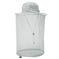 thumbnail image 1 of Sombrero De Verano Para Mosquitos Al Aire Libre, Sombrero Para El Sol, Sombrero Para El Sol Con Aleros Grandes, Sombrero De Pesca Protector De Malla, Sombrero De Pescador, Verde Militar Eigraketly AP007972-10, 1 of 2