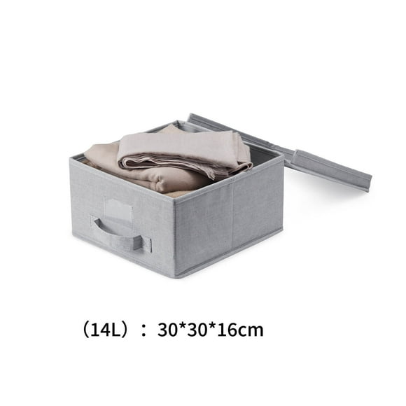 ICQOVD Bed Sheet Storage Box Clothing Four-piece Storage Box Home Bedroom Wardrobe