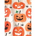 thumbnail image 3 of The Children's Place Baby, Toddler, & Kids Unisex Snug Fit Glow-in-the-Dark Pumpkin Cotton Pajamas, Sizes NB-16, 3 of 3