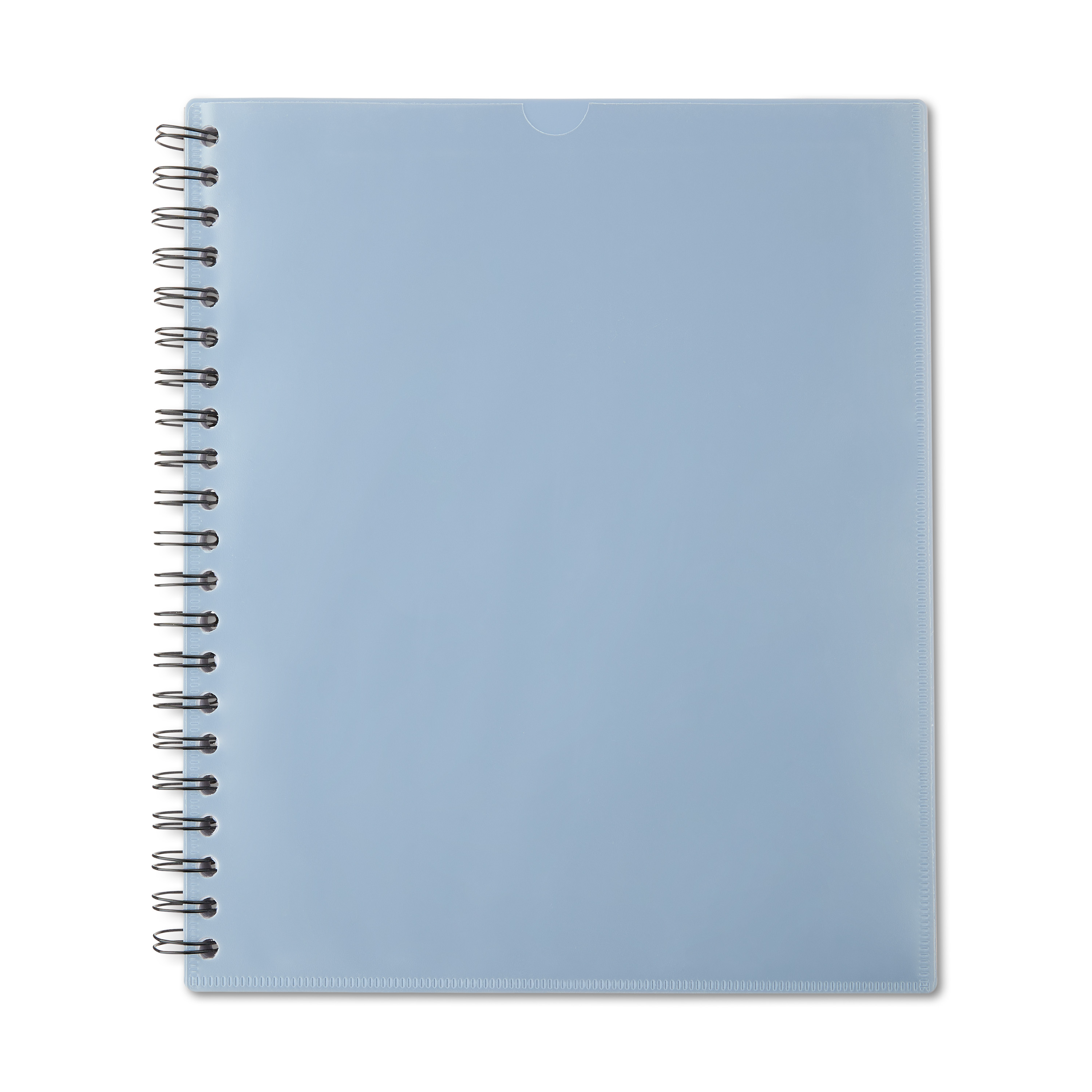 Diario de bocetos Pen+Gear con portada personalizable, azul, portada insertable, 70 hojas, 8.5" x 11" 4